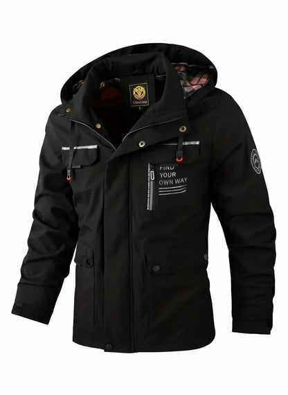 Men's Waterproof Hooded Outdoor Jacket