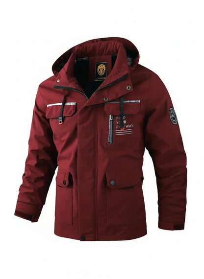 Men's Waterproof Hooded Outdoor Jacket