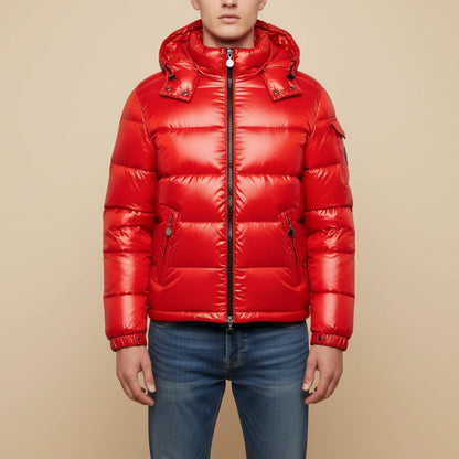 Men's Hooded Puffer Winter Jacket
