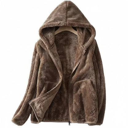 Women's Hooded Fleece Jacket - VibreMode