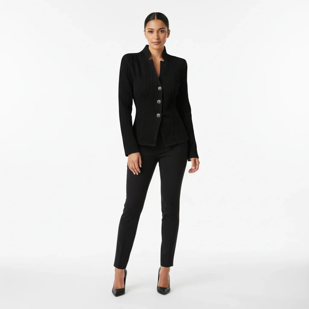 Women's Fitted Blazer Button Front
