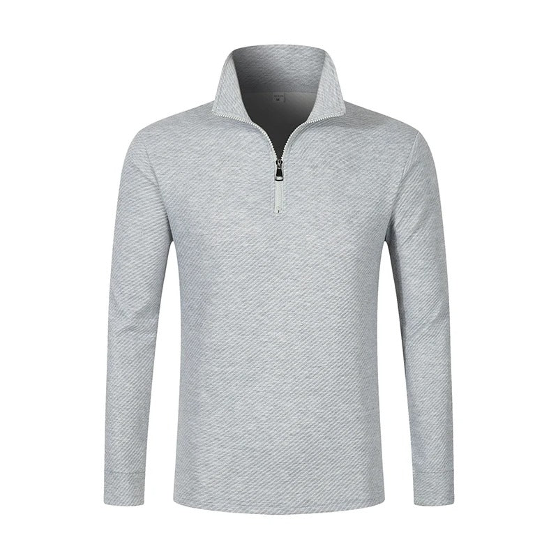 Image of Ike | Men's Long Sleeve Zip Polo