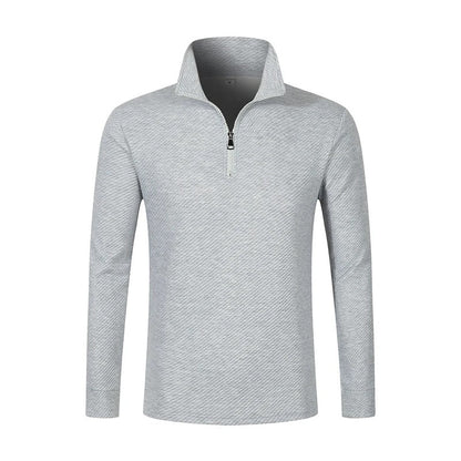 Image of Ike | Men's Long Sleeve Zip Polo