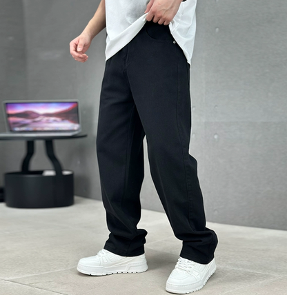 Comfortable Men's Loose Fit Summer Jeans