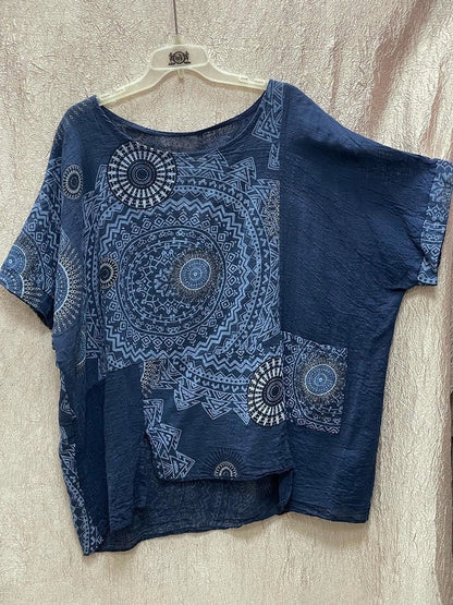 Zahara Women's Mandala Print Jumpsuit Set