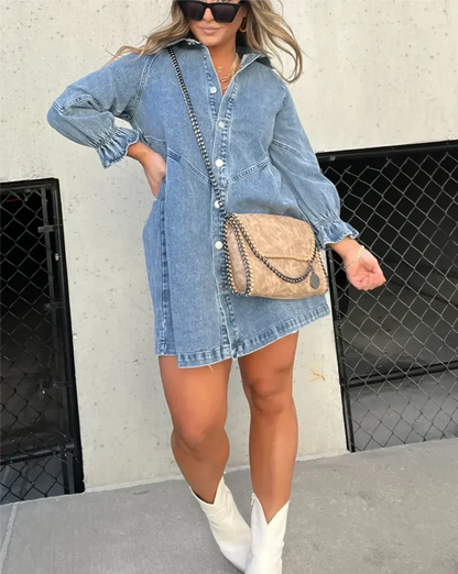 Women's Stylish Denim Dress