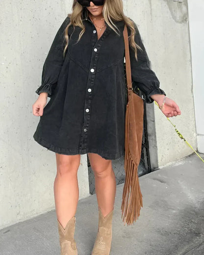 Women's Stylish Denim Dress