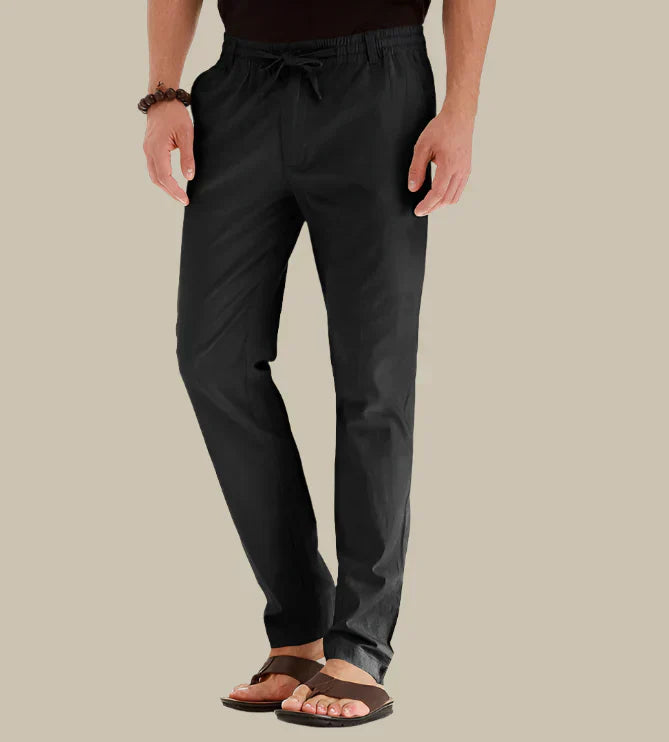 Men's Casual Pants Elastic Waistband