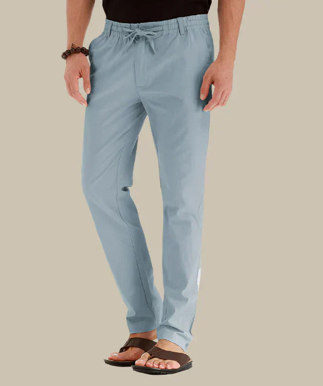 Men's Casual Pants Elastic Waistband