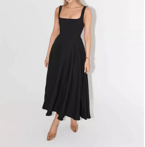 Harper Women's Floral Midi Dress - VibreMode