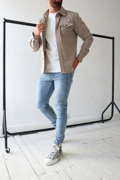 Elijah Men's Casual Overshirt