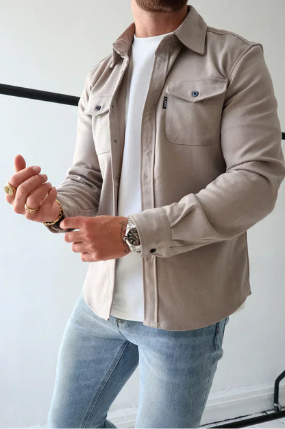 Elijah Men's Casual Overshirt