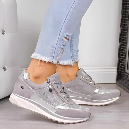 Women's Zip Sneakers