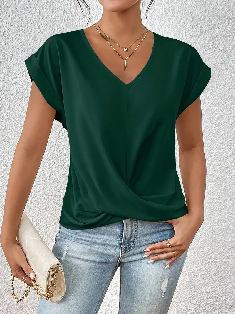 Slimming V Neck Women's Tank Top