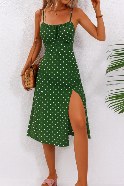 Spotted Midi Summer Dress