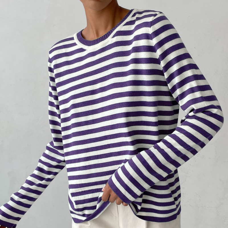 Elegant Striped Summer T-Shirt