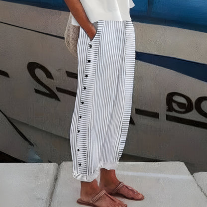 Women's Comfortable Pants with Side Pockets