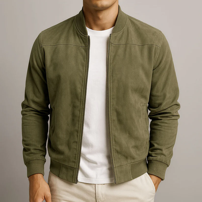 Castello Men's Classic Bomber Jacket