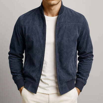 Castello Men's Classic Bomber Jacket