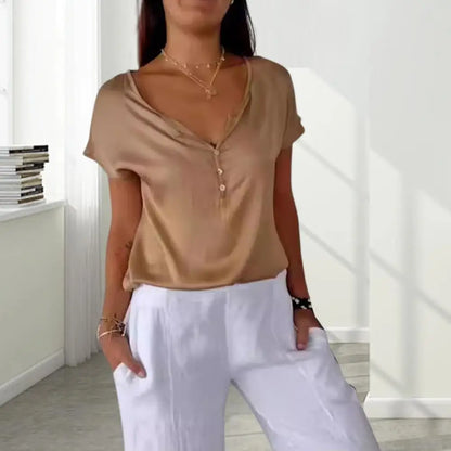 Casual Floral Blouse Top