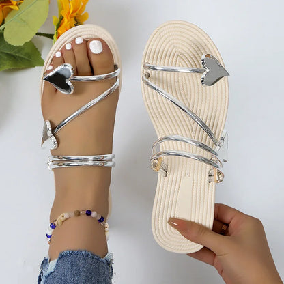 Women's Rhinestone Sandals - VibreMode