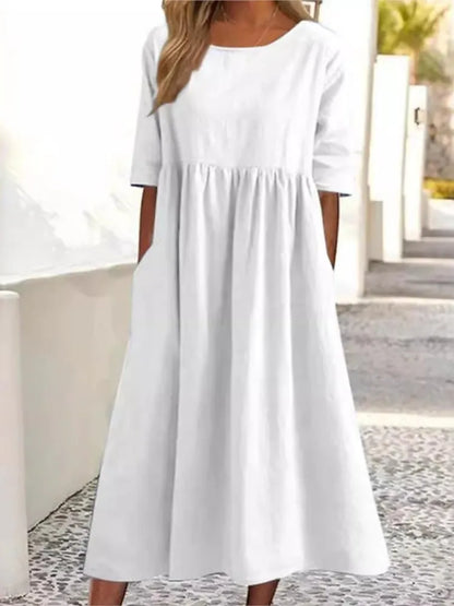 Chic Floral Women's Dress