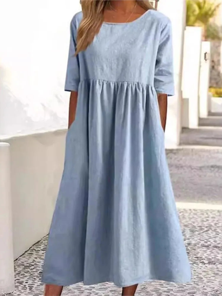 Chic Floral Women's Dress
