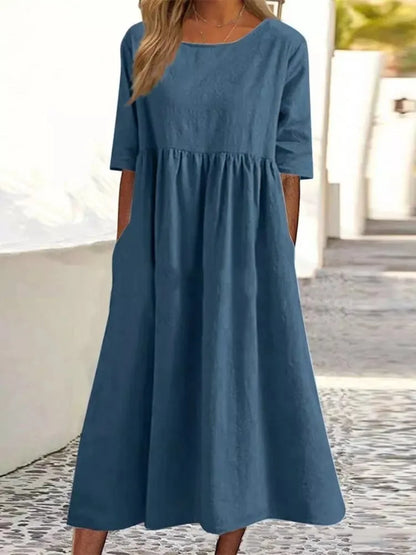 Chic Floral Women's Dress - VibreMode