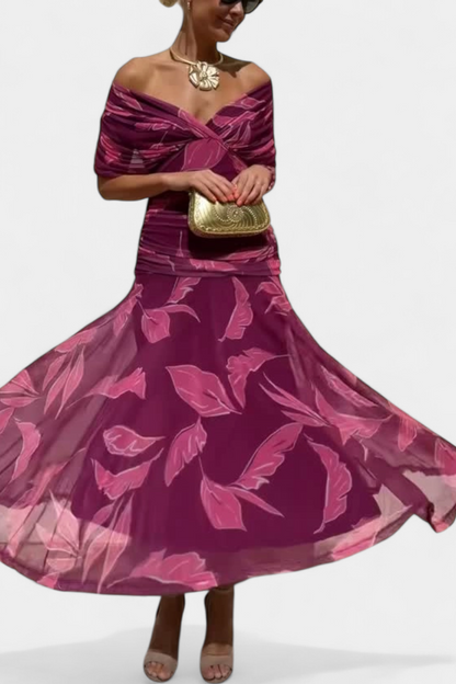 Boho Chic Flowy Long Dress