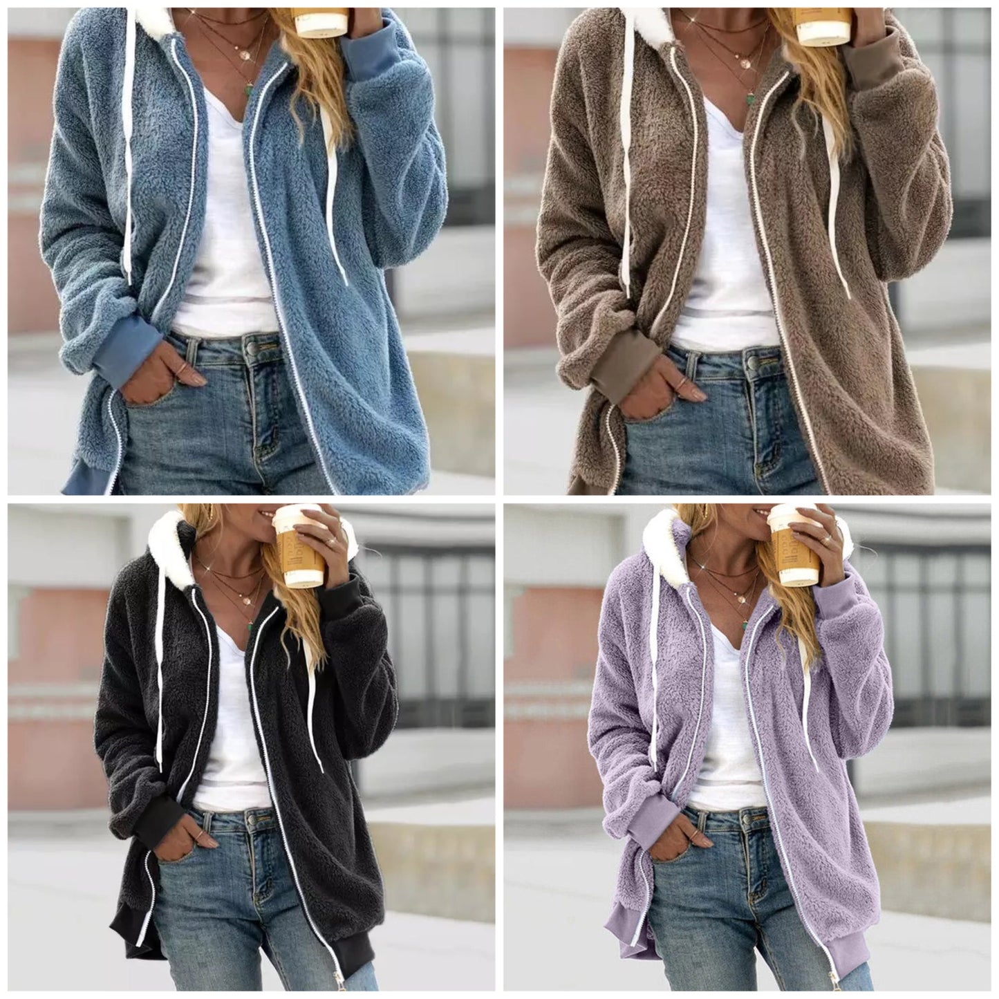 Plush Casual Sweatshirt - VibreMode