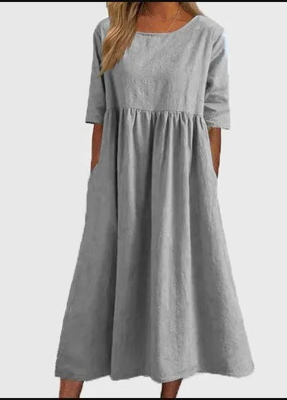 Chic Floral Women's Dress