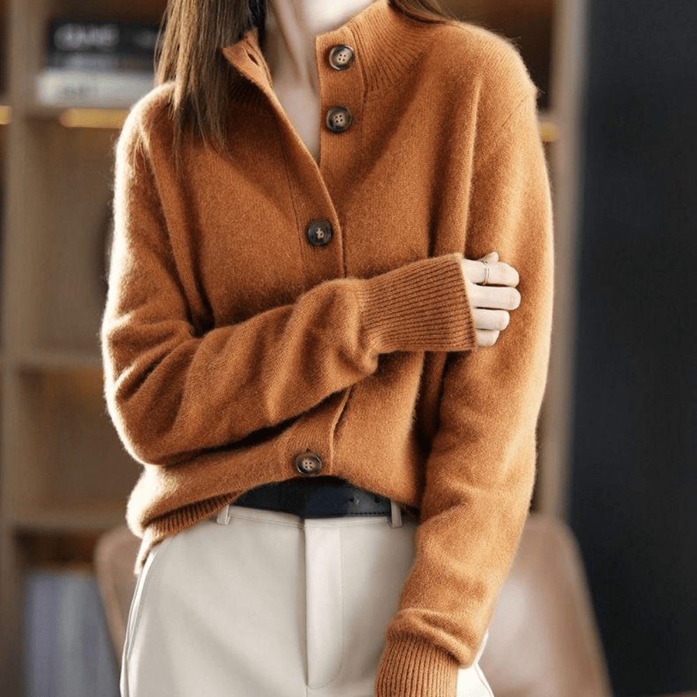 Women's Soft Knit Cardigan Sweater - VibreMode