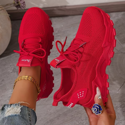 Women's Thick Knit Athletic Shoes