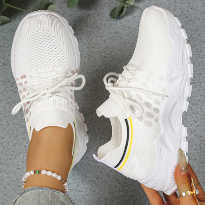 Women's Thick Knit Athletic Shoes