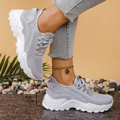 Women's Thick Knit Athletic Shoes