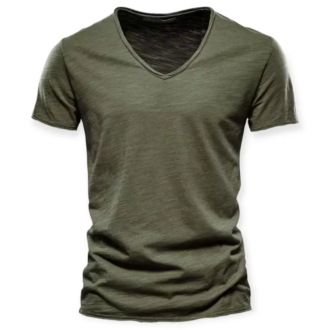 Men's V-Neck Cotton T-Shirt