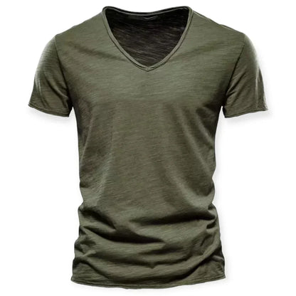 Men's V-Neck Cotton T-Shirt