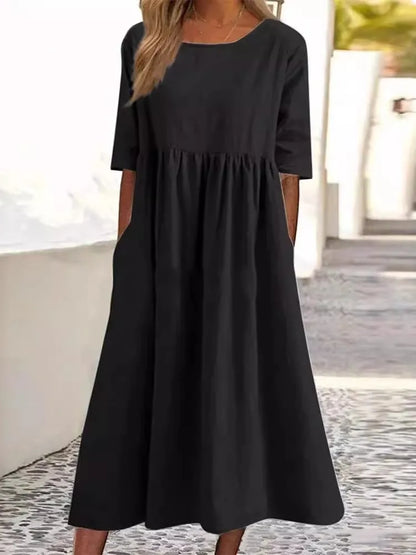 Chic Floral Women's Dress