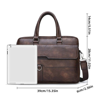 Benedicto Men's Leather Shoulder Bag