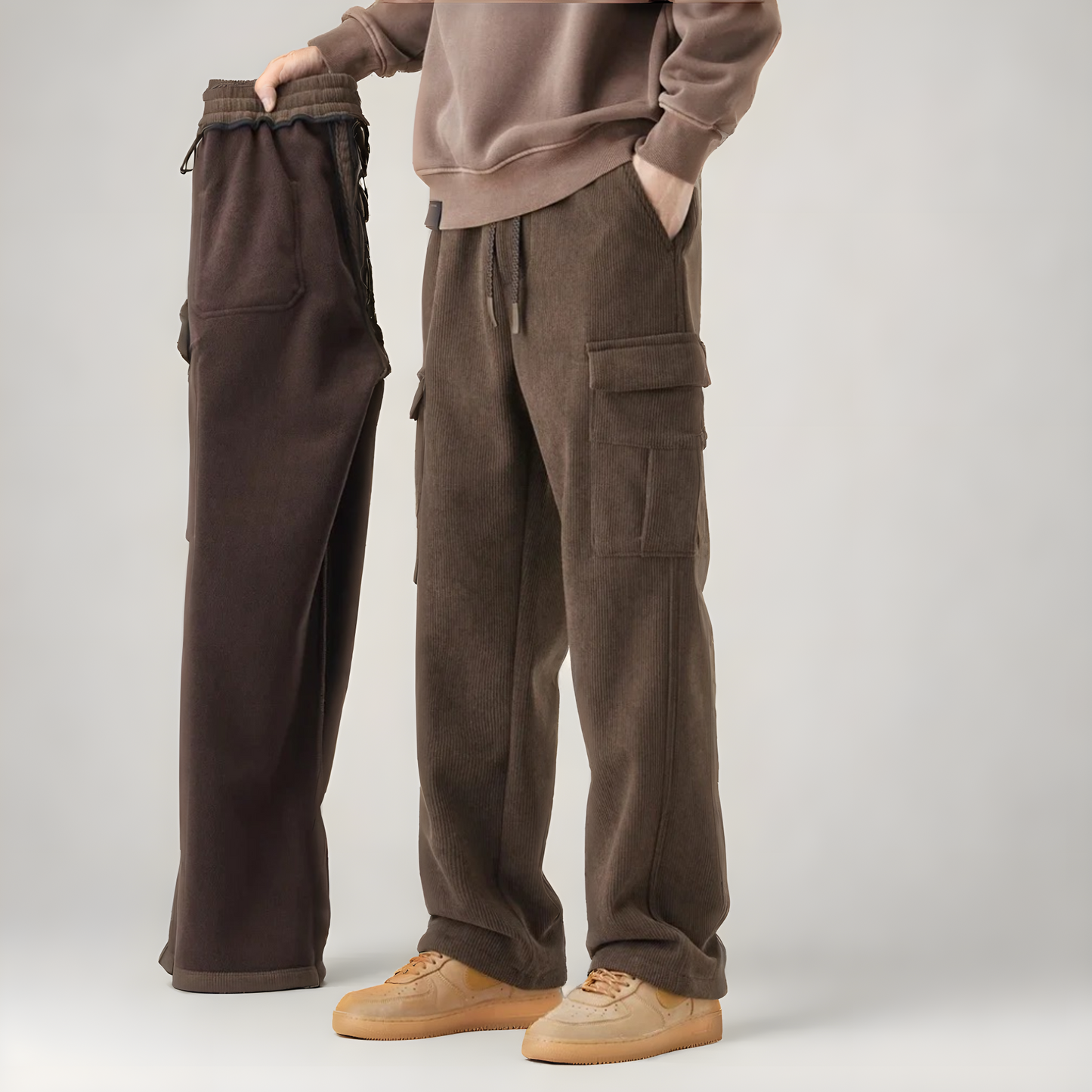 Men's Cargo Sweatpants - VibreMode