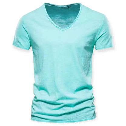 Men's V-Neck Cotton T-Shirt