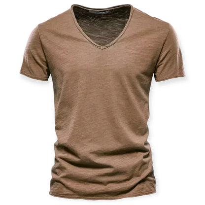 Men's V-Neck Cotton T-Shirt