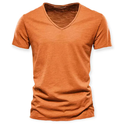 Men's V-Neck Cotton T-Shirt