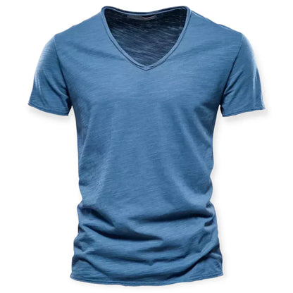 Men's V-Neck Cotton T-Shirt