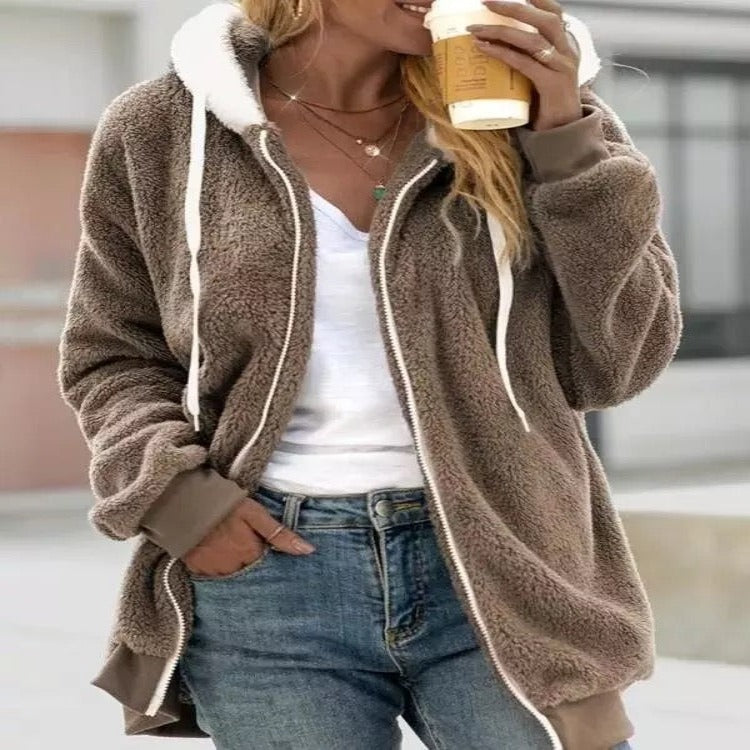 Plush Casual Sweatshirt