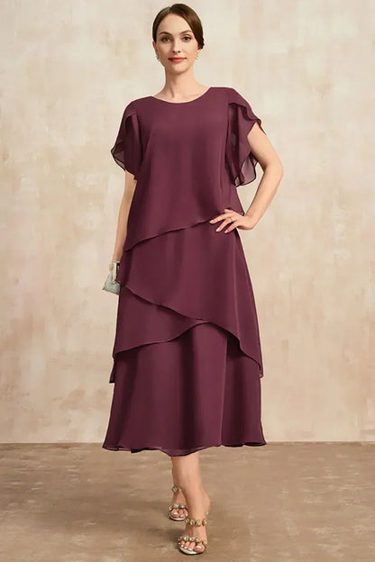 Timeless Elegant Chiffon Gown