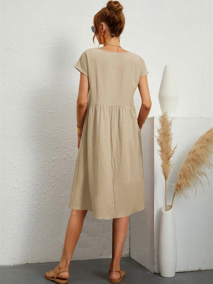 Relaxed Fit Pocket Sundress