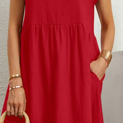 Women's Casual Pocket Dress Everyday Comfort