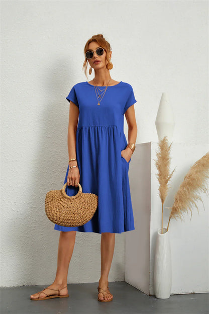 Relaxed Fit Pocket Sundress