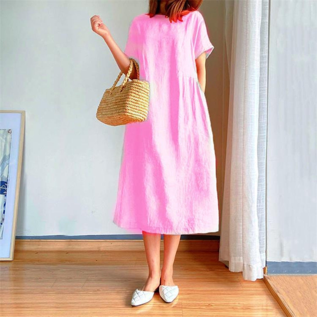Women's Short Sleeve Summer Dress